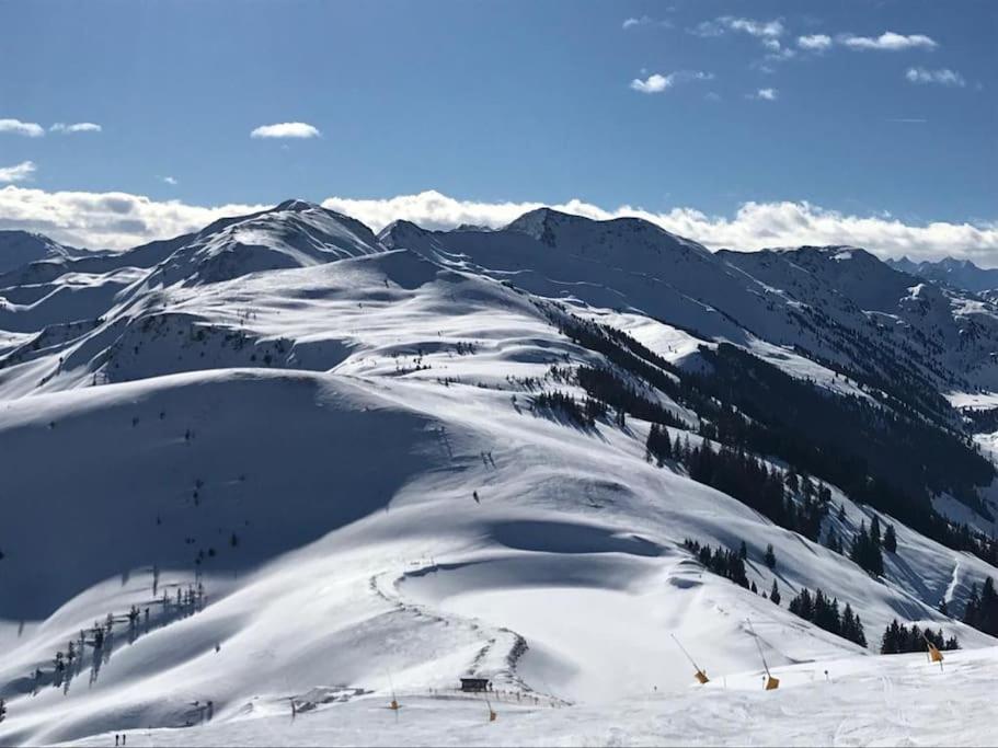 Ferienhaus Zillertal Panorama Blick Balkon Sauna Zellberg Ngoại thất bức ảnh