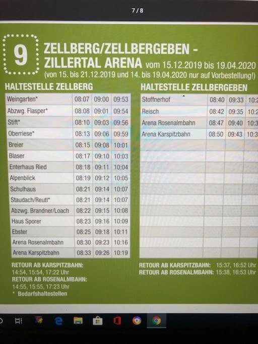 Ferienhaus Zillertal Panorama Blick Balkon Sauna Zellberg Ngoại thất bức ảnh