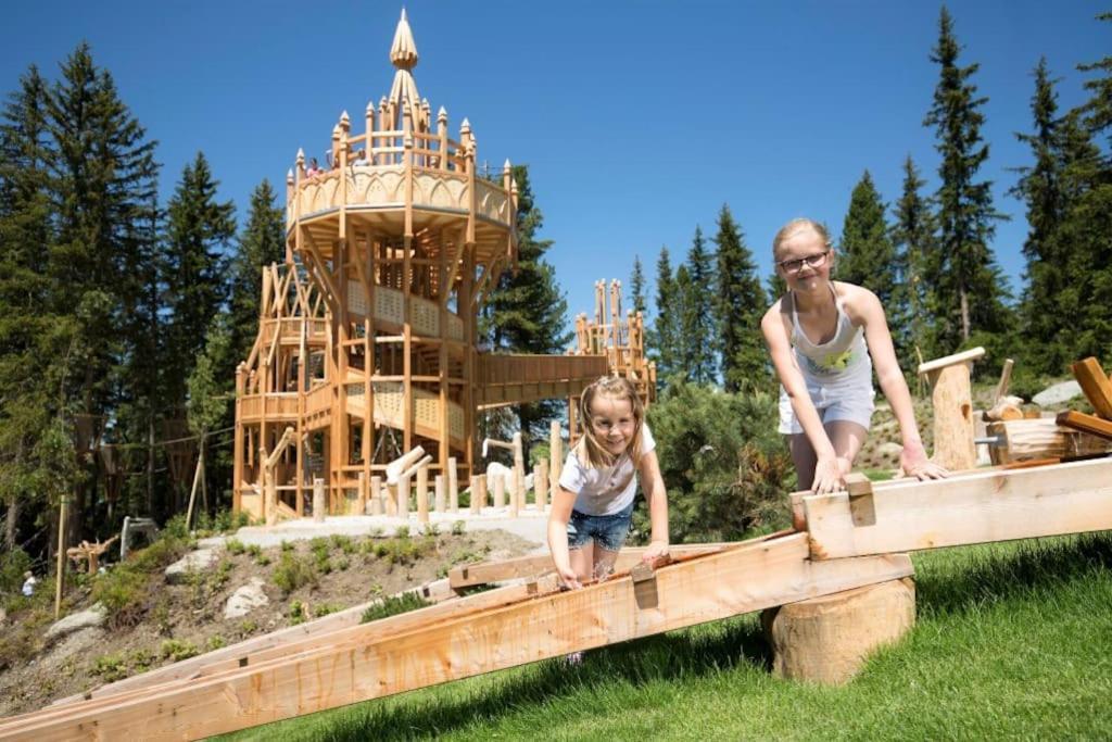 Ferienhaus Zillertal Panorama Blick Balkon Sauna Zellberg Ngoại thất bức ảnh