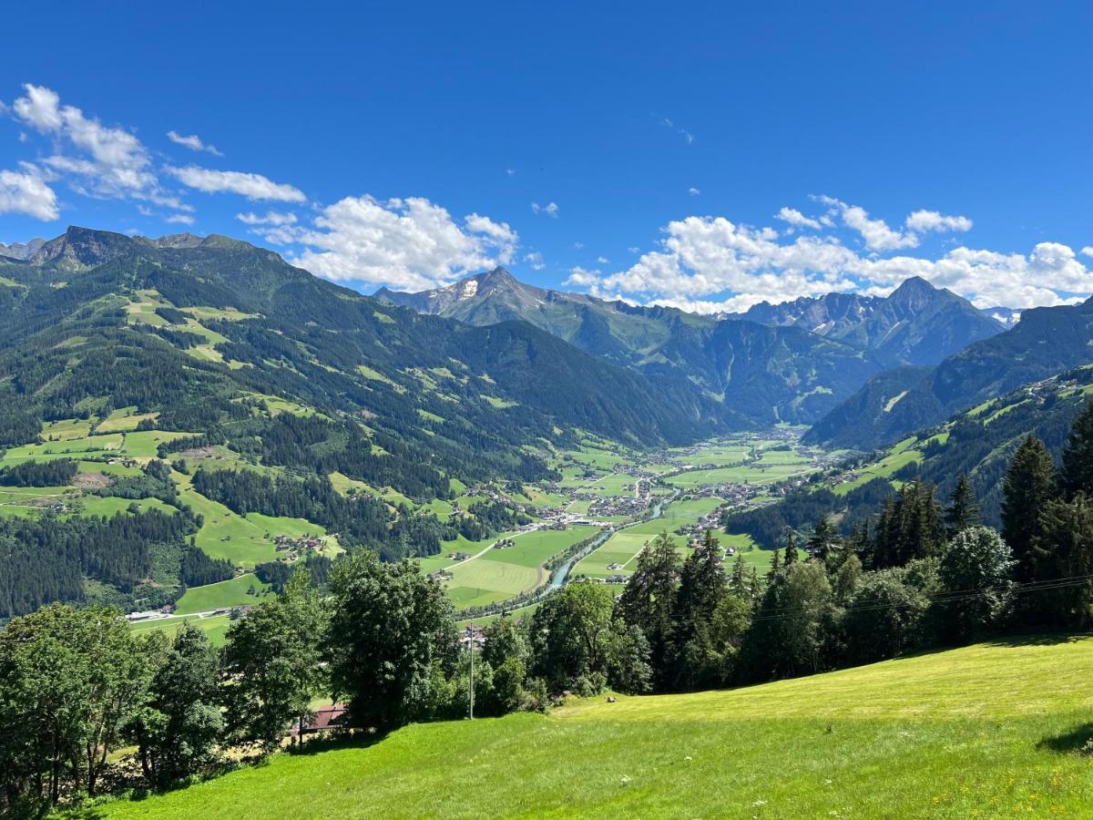 Ferienhaus Zillertal Panorama Blick Balkon Sauna Zellberg Ngoại thất bức ảnh