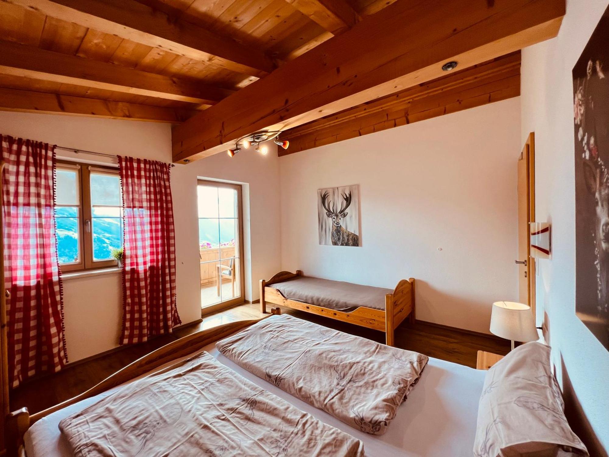 Ferienhaus Zillertal Panorama Blick Balkon Sauna Zellberg Ngoại thất bức ảnh